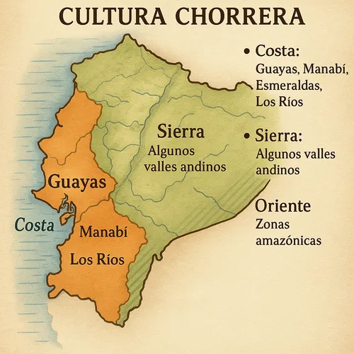 Cultura Chorrera ubicación